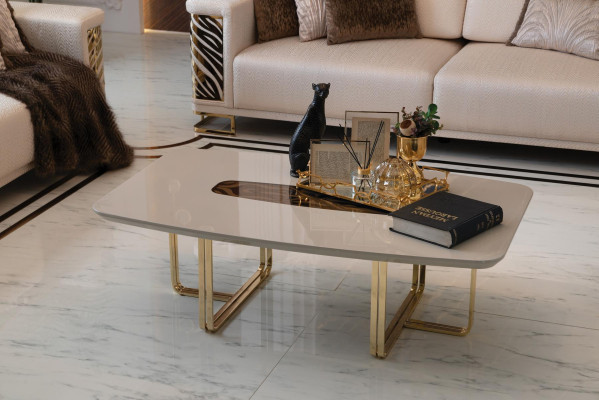 Luxury sofa set 4+3 seater armchair coffee table modern 4 pieces. Set design