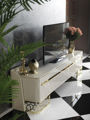Living room cupboard Highboard Sideboard Chest of drawers Cabinet console TV stand