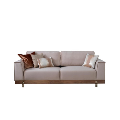 Luxury Sofa set 3+2+1 Seat Armchair Couch Upholstery Furniture Design 3pcs.