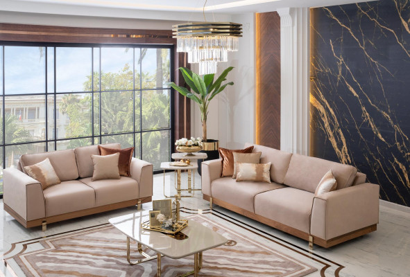 Luxury Living room Set Suite 3+2 Seat Couch Sets Seat cushion sets