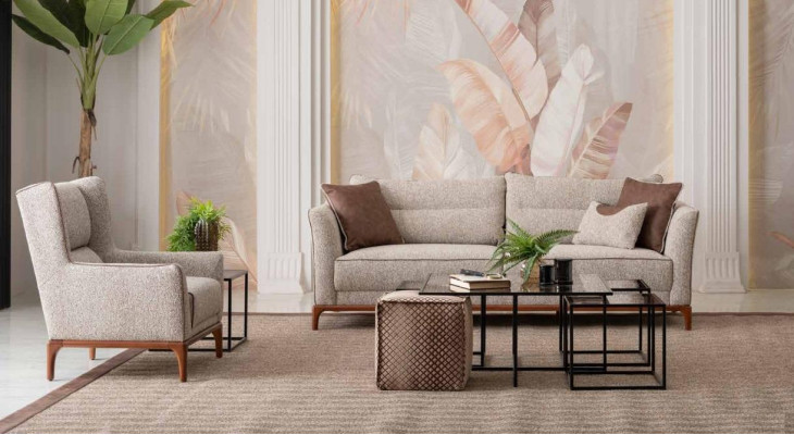 Modern Design Sofa 3+1 Armchair Sofa set Living room Furniture Furnishings