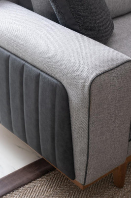 Duosofa from Fabric Couch Upholstery Cozy fabric couch two-seat fabric bench