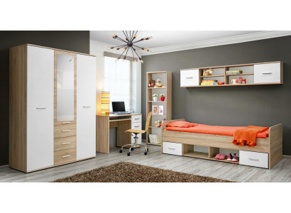 Complete Youth Room Modern Childrens room Designer Desk Set Luxury Furniture