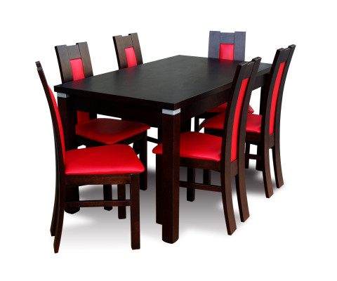 Armchair Style Furniture Dining room Suite Chair Group Table 7pcs. Set sets new
