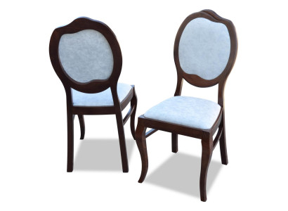 4x Chair Set Real Wood Upholstery Seat Dining room Suite Dining room Chairs