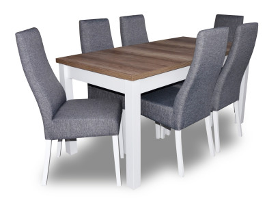 Design Table + 6 Chairs Dining room Suite Chair Set Dining Sets Tables
