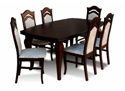 Dining table + 6x Chairs Chair Dining room Set Dining set Groups table Table Tables Z14