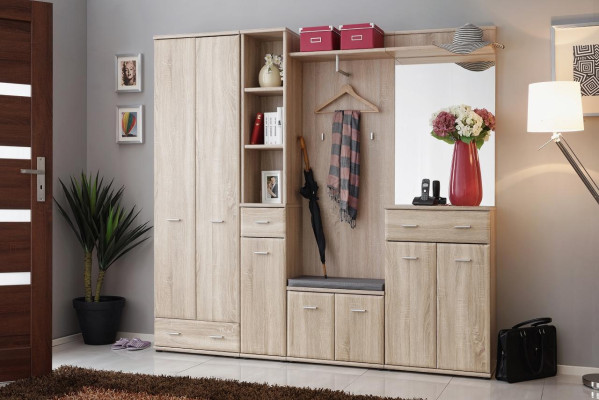 Clothes stand Wardrobe Hall wardrobe Design Furniture Luxury Furnishings new Shelf