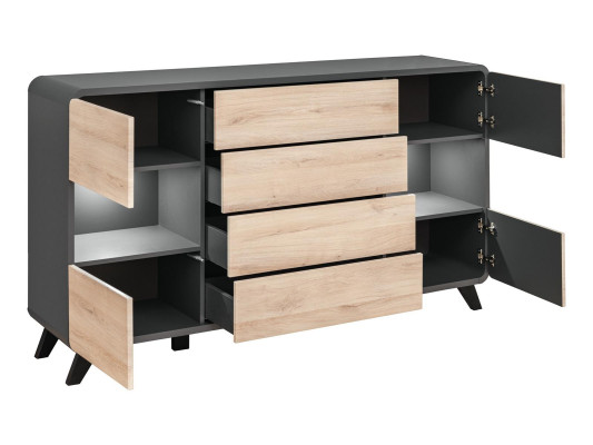 Designer Luxury Modern Chest of drawers Wooden furniture Living room Furnishings new