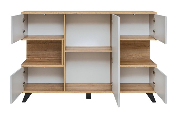 Modern White Chest of drawers Living room new Luxury Designer Sideboard Furniture Wood