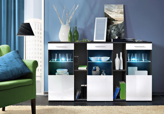 Living room Chest of drawers Luxury Sideboard Modern Designer Furniture Wood new