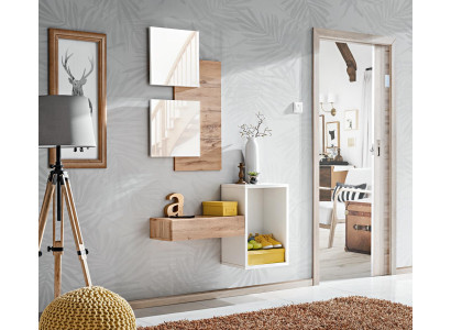 Design Set 4pcs Furnishings Hall Modern Design Wall Shelf new Furniture