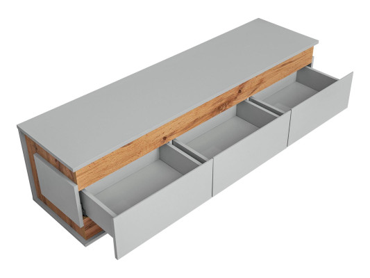 Luxury White TV Stand Living room Modern Design new Wood Furniture Lowboard