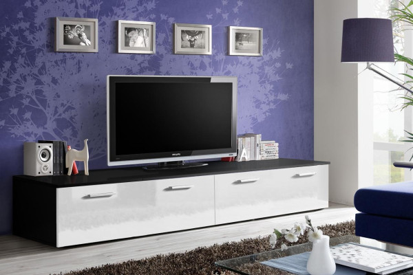TV Stand TV-cabinet Lowboard Designer Wood Furnishings Modern Living room