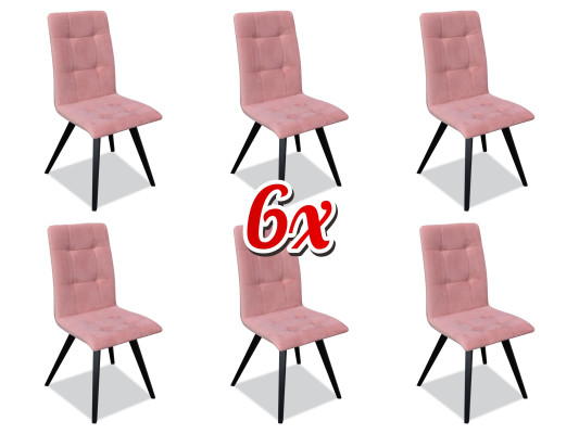 Group Armchair Italian Luxury Furniture Suite Dining room Chair Set 6x Chairs