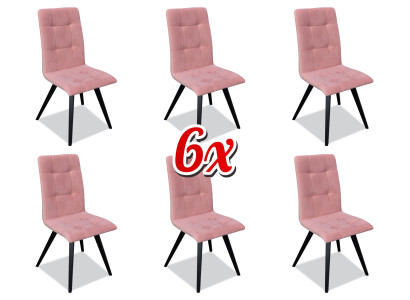 Group Armchair Italian Luxury Furniture Suite Dining room Chair Set 6x Chairs