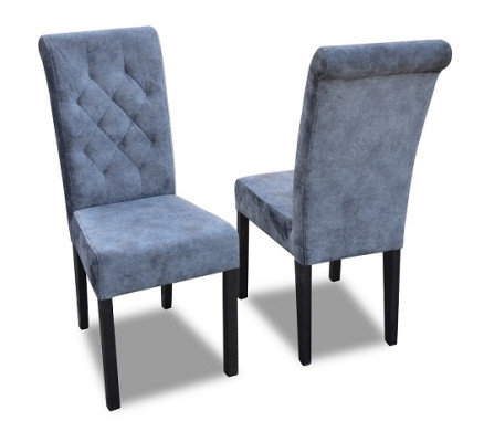 6x Chesterfield Chair Set Seat Upholstery Suite Dining room Chairs Lehn Leather K11