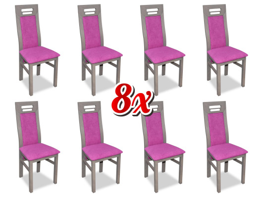 Design Dining room Chair Set Chairs Groups 8x Suite new Complete e Seating group
