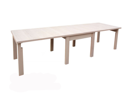 Table Dining table Wooden table XXL Conference table 100x200cm Extendable 200x440cm