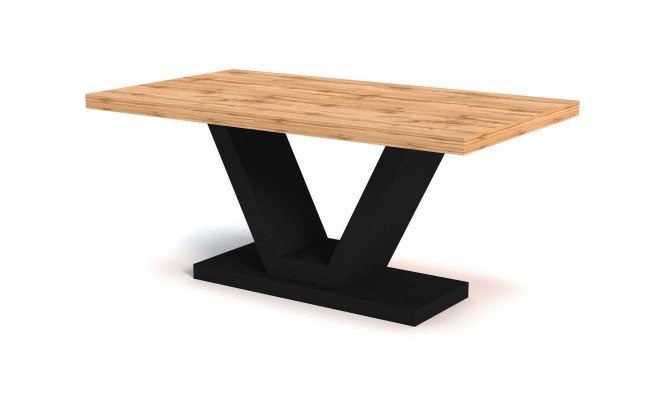 Dining table Table Luxury Dining room Living room Wood Design Tables new 160cm
