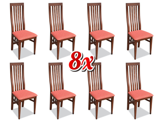 Group Gastronomy new Dining room Design 8x Restaurant Chairs Set Armchair Chair