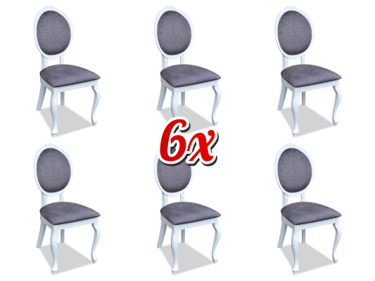 Dining room Chair Set Suite Lehn Chairs Complete Group Living room 6x Piece new
