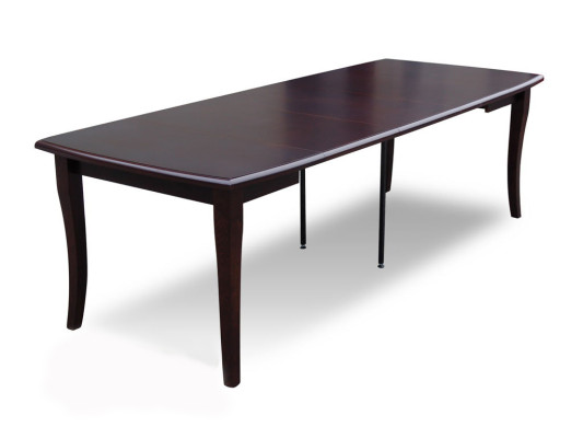 Table Dining table wooden table XXL Conference table S30 100x100cm extendable