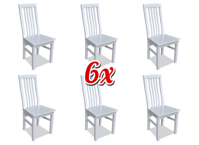 Designer Fabric Upholstery Chairs Gastro Dining room Textile Set 6x Armchair Chair Kitchen