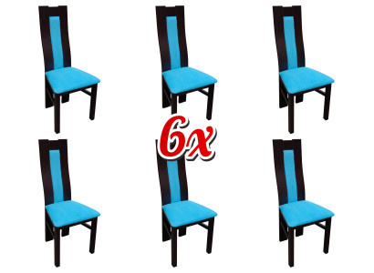 Suite Complete Group Living room 6x Piece new Dining room Chair Set Lehn Chairs