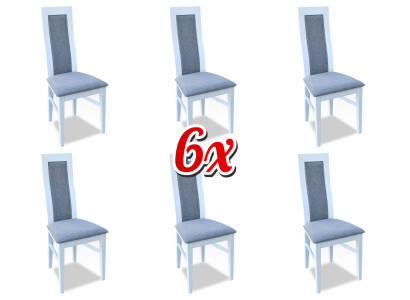 Complete Group Living room 6x Piece new Suite Dining room Chair Set Lehn Chairs