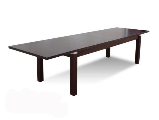 Table Dining table Wooden table XXL Conference table 100X200cm Extendable 200X290cm