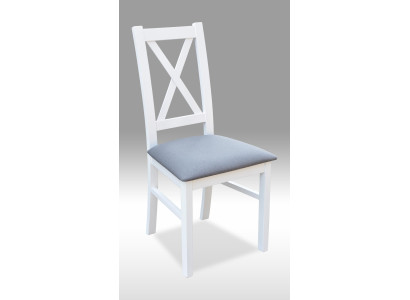 Set 1x Solid wood Armchair Dining room chair Fabric Upholstery Chair Gastro Dining room new