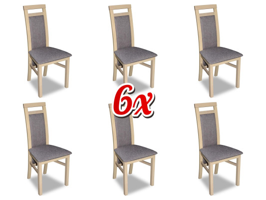 Armchair Groups Suite Dining room Chair group Complete e Set 6x Armchairs