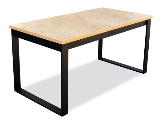 Dining table Table Dining room Office Living room Tables Wood Design 160cm Extendable