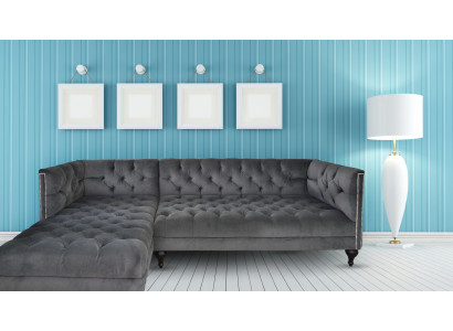 Sofa Fabric Textile Sofa Couch Upholstery Designer Suite Fabric Sofa Gray Couches