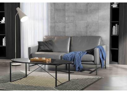 Luxury Designer Seat Suite Sofa Couch Upholstery Set Leather 2+1+1 Couches