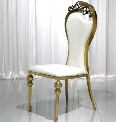 Classic r Dining room White -Goldener Chair Upholstered Chairs Wood Chairs new