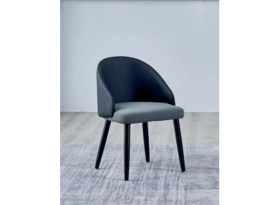 Blue -Gray Single Seater Luxurious Dining chairs Design Dining room Chairs