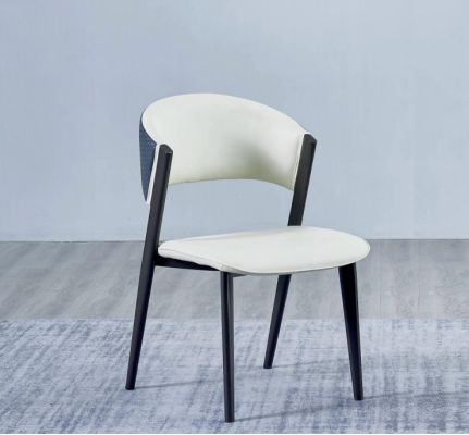 White dining room chair luxury textile single seater leather chairs wooden frame