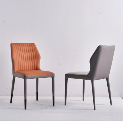 Brown armchair dining chairs upholstered chair single seater luxury wooden chairs