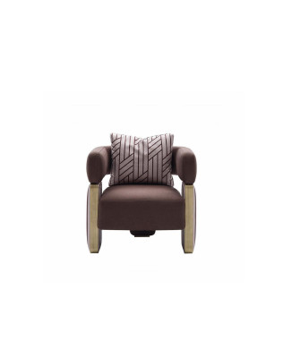 Complete e Couch Set Sofa Armchair Brown Fabric Sofa Upholstered Sofa Table