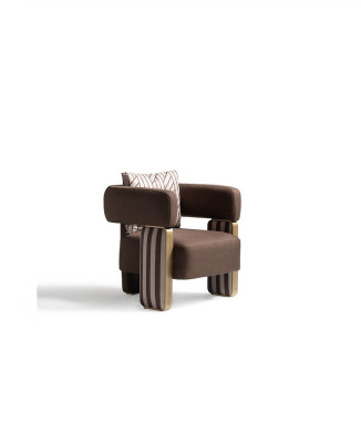 Complete e Couch Set Sofa Armchair Brown Fabric Sofa Upholstered Sofa Table