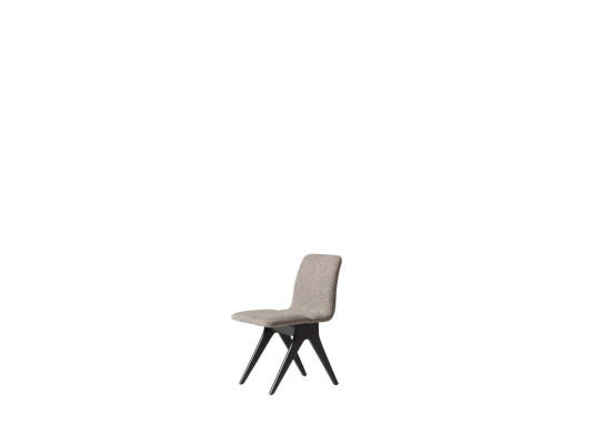 Group Chairs Dining chairs Kitchen chair Gray wooden chair 6-piece Fabric