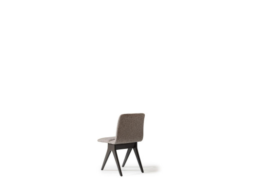 Group Chairs Dining chairs Kitchen chair Gray wooden chair 6-piece Fabric