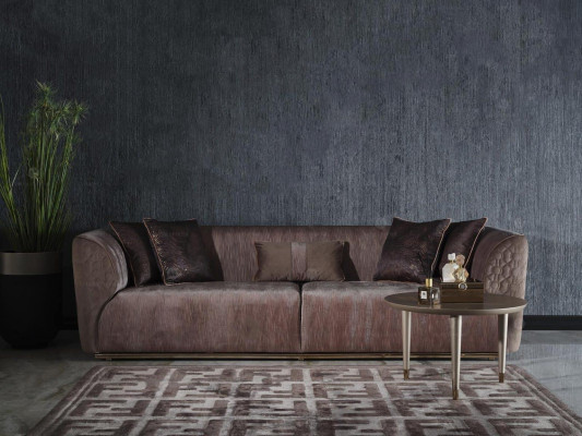 Sofa set upholstered sofa fabric sofa three seater sofa 3 seat armchair gray