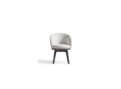 Suite Chairs Dining chairs 6x Kitchen chairs Wooden chairs White Design