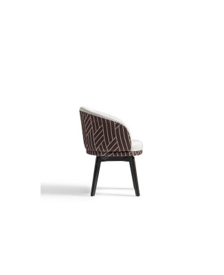 Suite Chairs Dining chairs 6x Kitchen chairs Wooden chairs White Design