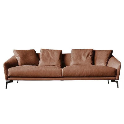 Design Italian Furniture 2 Seater Sofa Couch Upholstery Lounge Club Couches