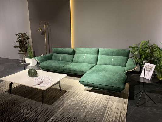 Design Fabric Corner sofa L-shape Sofa Couch Design Decoration Upholstery Textile Modern