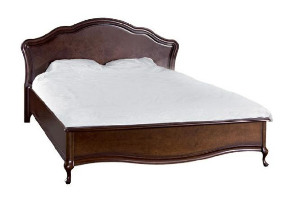Classic s Bed Double bed Leather bed Chippendale Bedroom Verona V